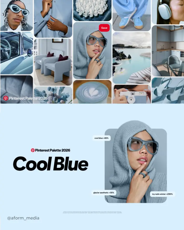 Cool Blue · glacier aesthetic